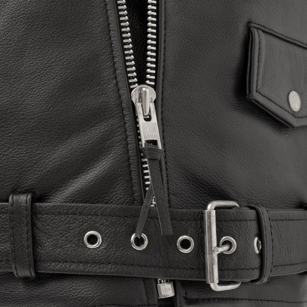 Superstar Men's Motorcycle Leather Jacket Men's Leather Jacket Jackets