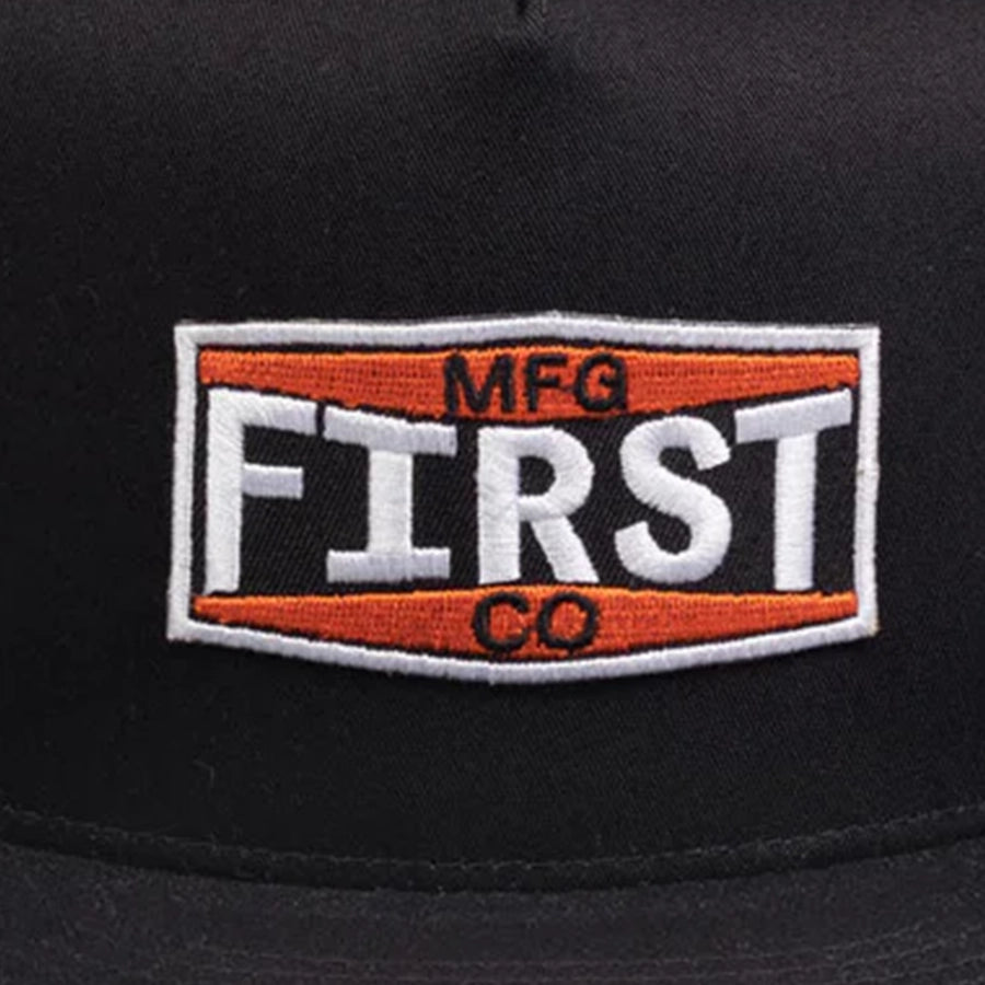 Two Tone Logo Hat Trucker Hat First Manufacturing Company