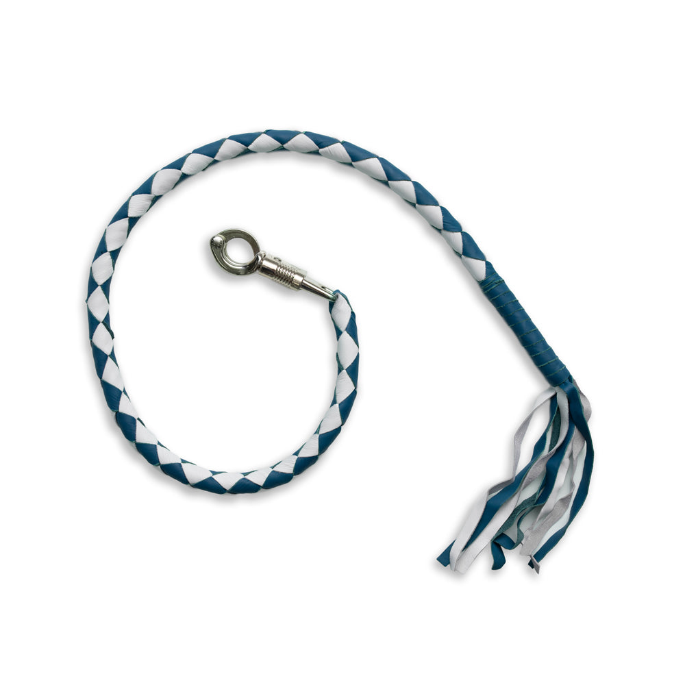 Get Back Whips whips First Manufacturing Company BLUE/WHITE STRD