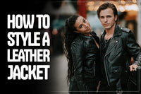 How to style a leather jacket?
