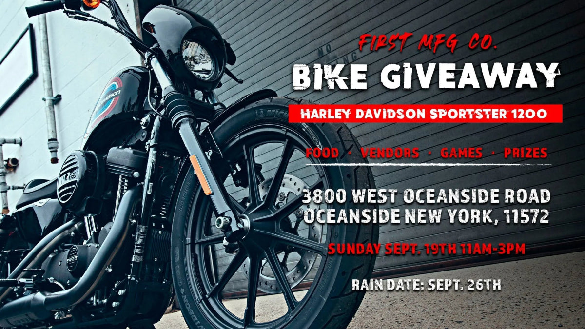 Bike Giveaway Drawing Details - First Manufacturing Company