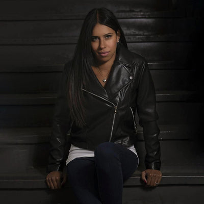 Women's Fashion Vegan Jacket