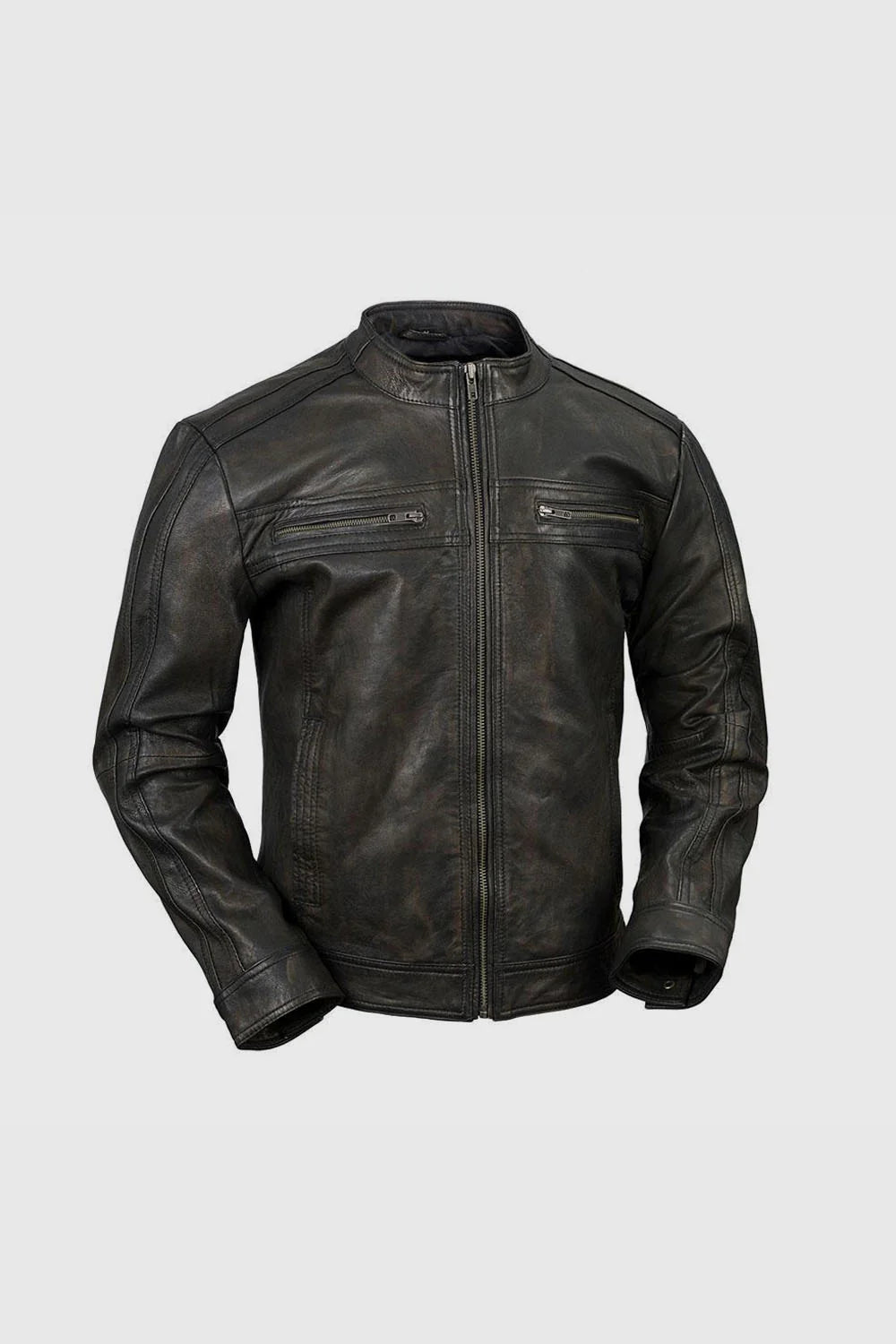 Cruiser Mens Leather Jacket Men's Leather Jacket FMCo XS  