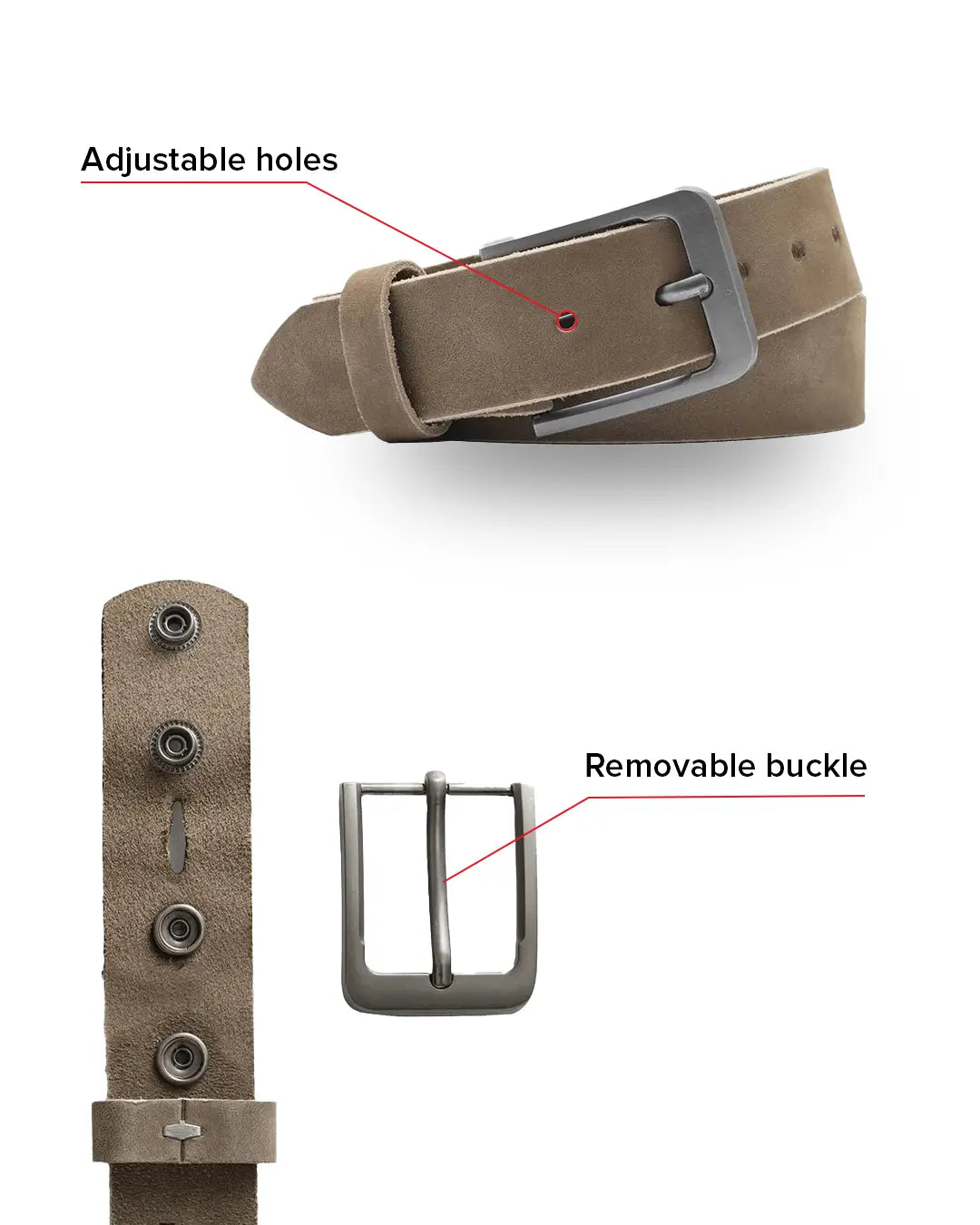 Almond Belt Belt Accessories