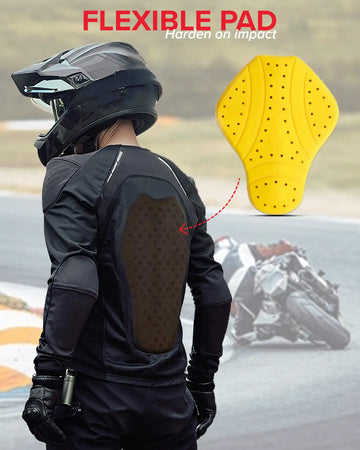full metal jacket motorcycle helmet CE-2 Back Armor Pad – First Manufacturing Company