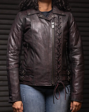 Wildside Motorcycle Leather Jacket – First Manufacturing Co