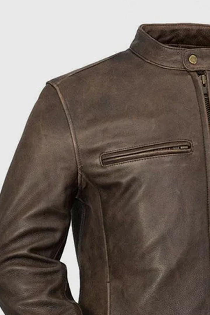 Maine Mens Leather Jacket Men's Leather Jacket FMCo   