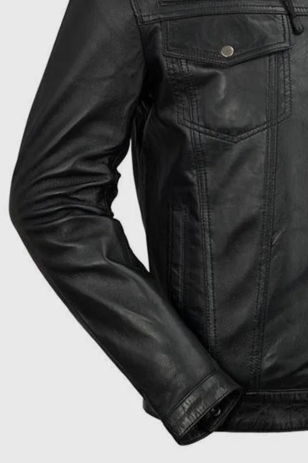 Axel Mens Leather Jacket Men's Leather Jacket FMCo   