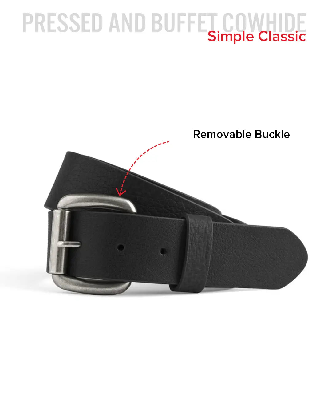 Leather Belt 1 1/2" Belt Accessories