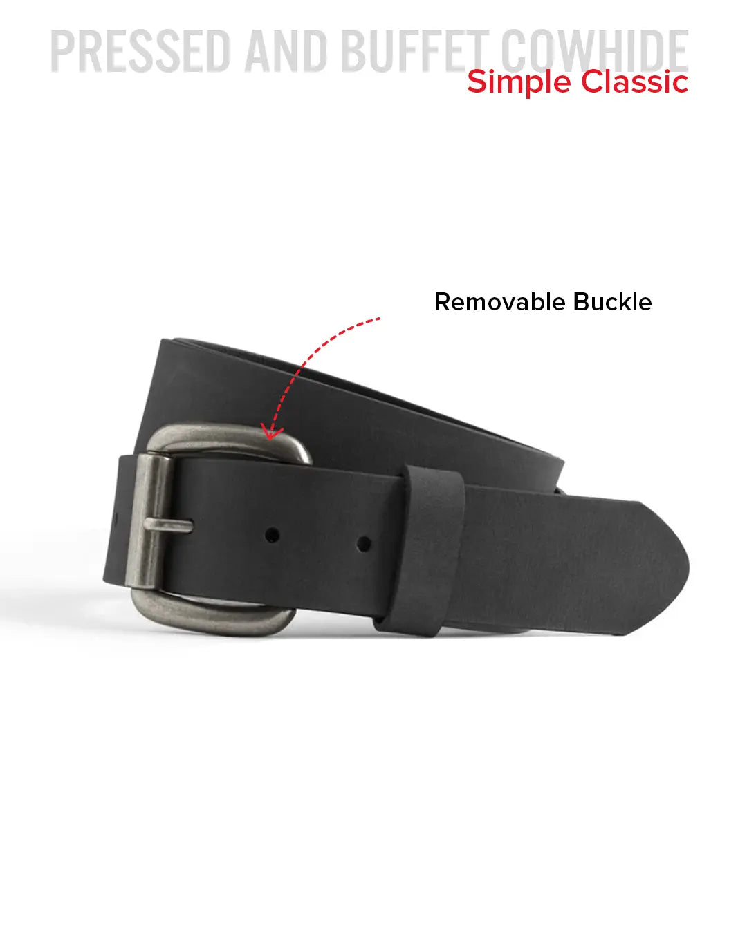Leather Belt 1 1/2" Belt Accessories