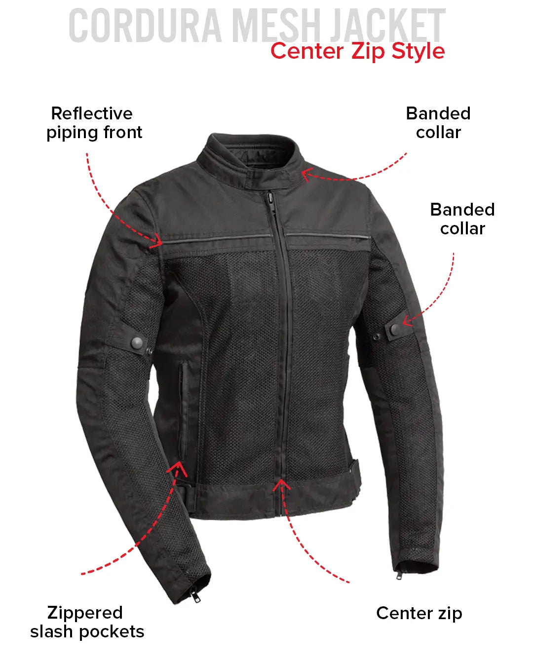 Monarch Women's Cordura Jacket Women's Leather Jacket Jackets
