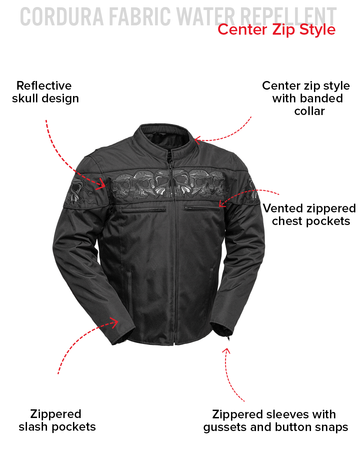 Immortal Men's Motorcycle Codura Jacket - First MFG Co