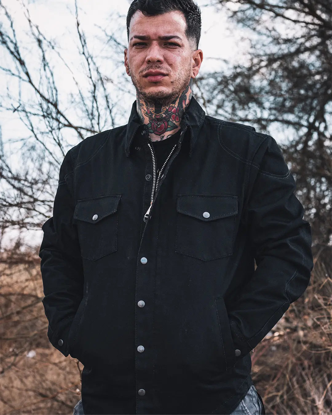 Dagger Motorcycle Twill Shirt Men's Shirt First Manufacturing Company