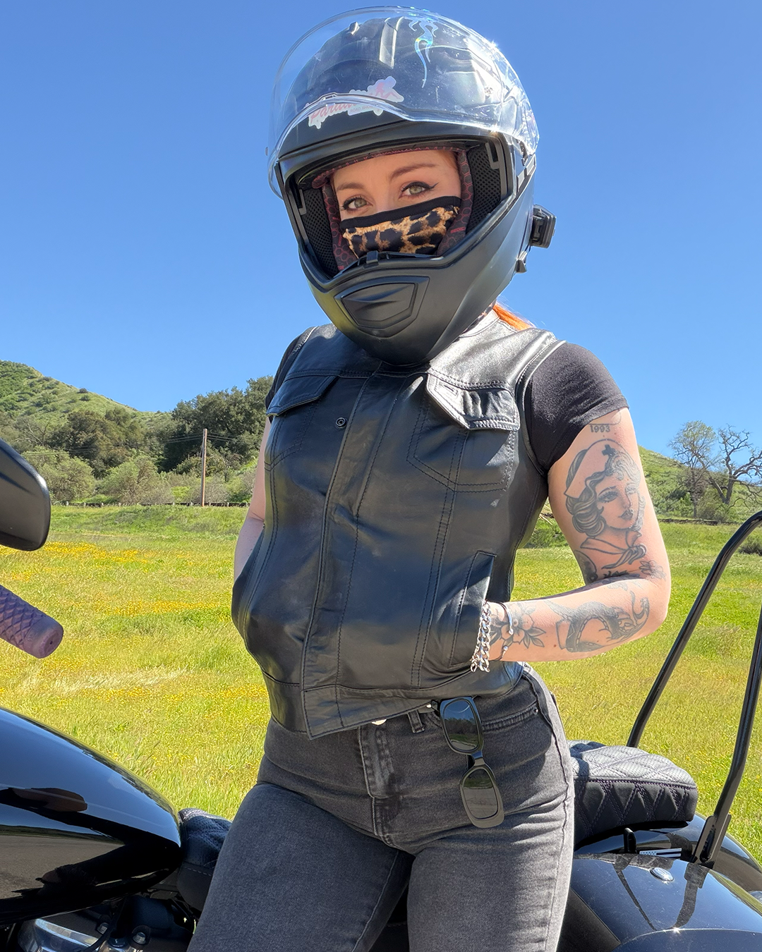 Ludlow Women's Motorcycle Leather Vest – First MFG Co