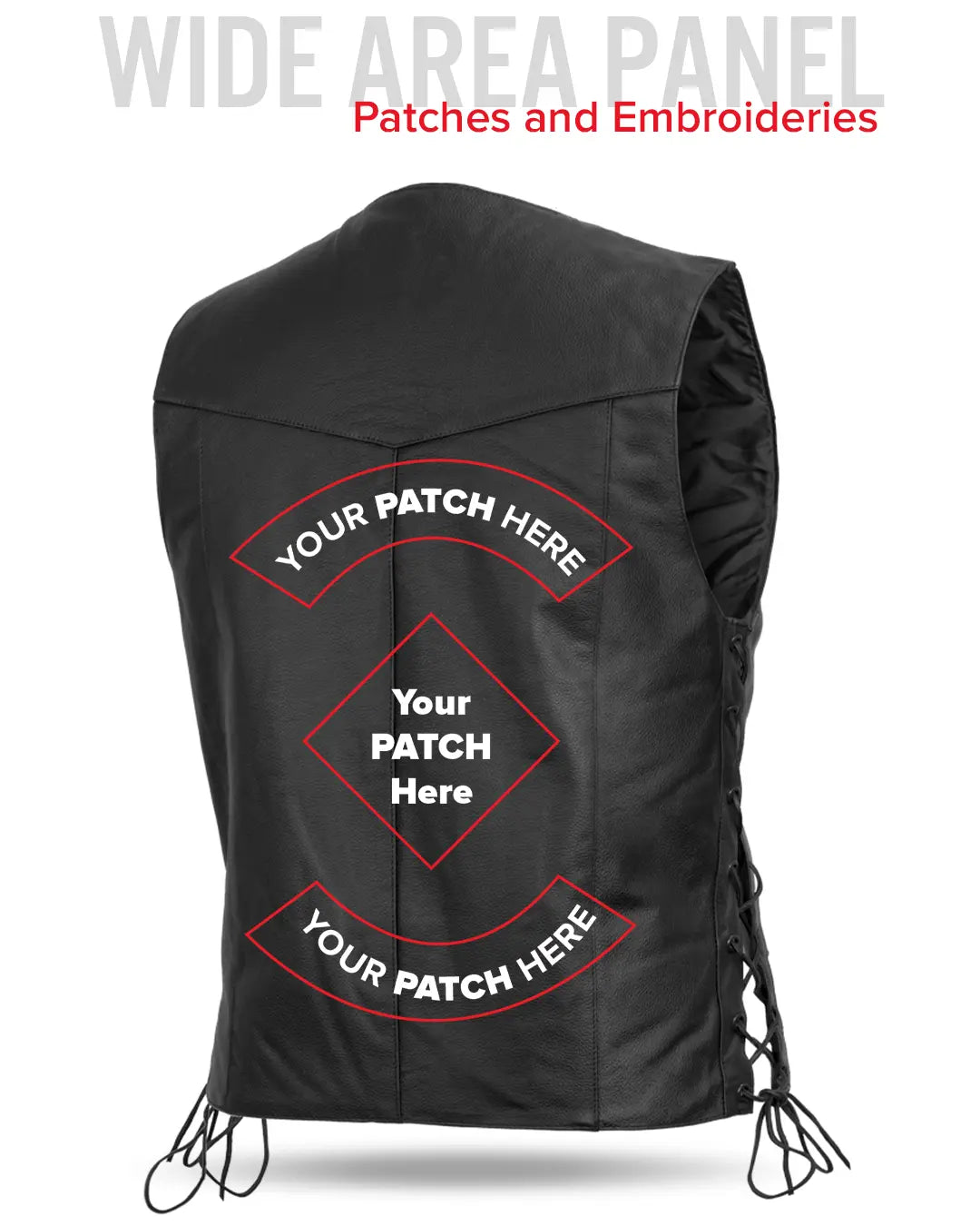 Carbine Men's Western Style Leather Motorcycle Vest Men's Leather Vest Vests