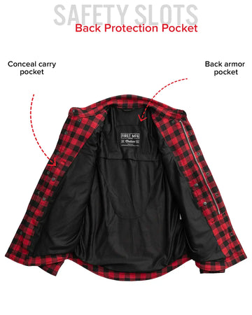 Canvas Moto Flannel