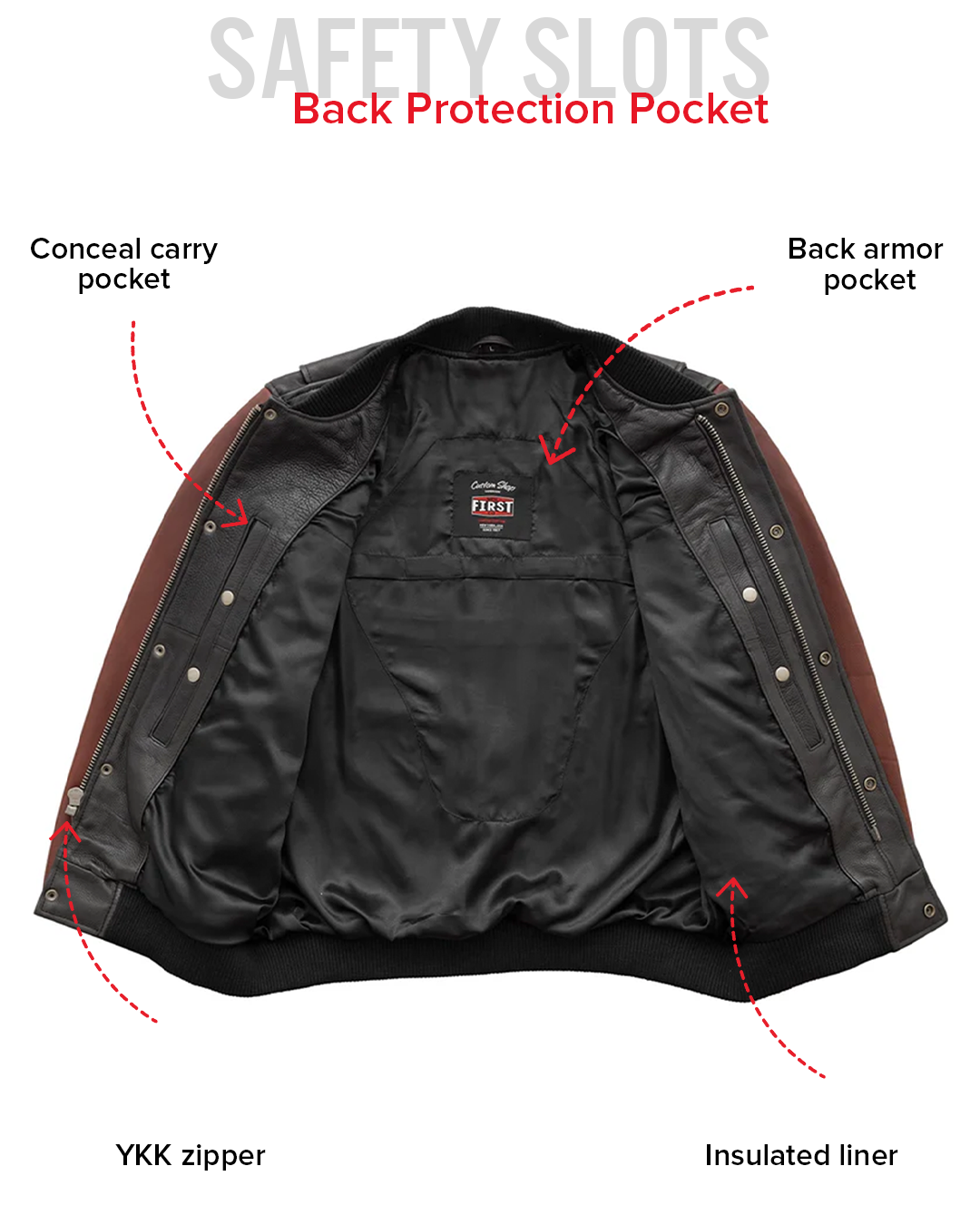 Willie Men's Motorcycle Leather Jacket Men's Leather Jacket Jackets