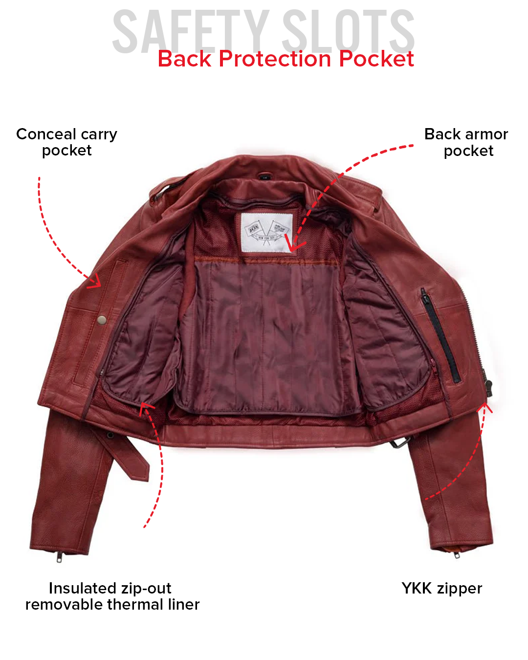 Katy - Women's Leather Jacket - BHBR Women's Leather Jacket Jackets