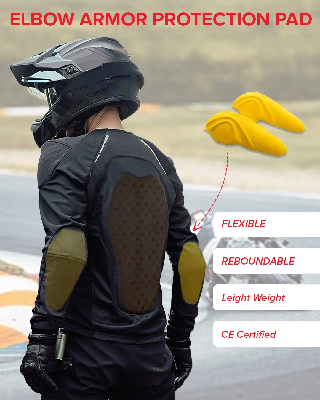 Universal CE-2 Elbow Armor Pads Armor pads Accessories