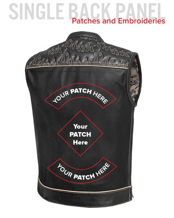 Inferno Rogue Men's Leather Vest (Limited Edition) Inferno Rogue Men's Leather Vest (Limited Edition)