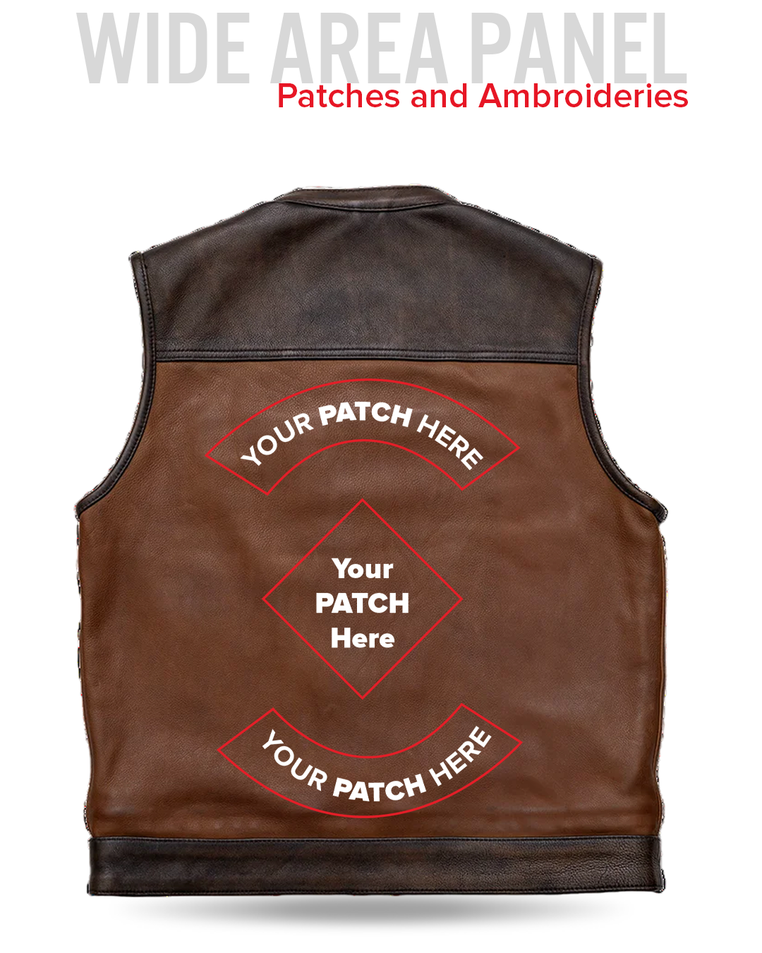 Gunner Men's Leather Motorcycle Vest (Limited Edition) Factory Customs First Manufacturing Company