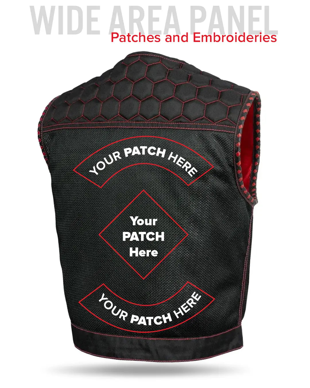 Hornet Moto Mesh Men's Club Style Vest