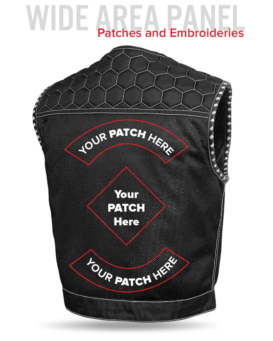 Lowside Hornet Moto Mesh Men's Club Style Vest