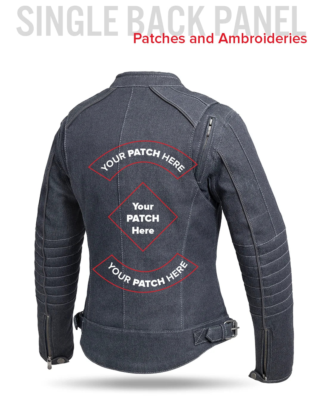 Jada - Women's Thunder Denim Jacket Women's Leather Jacket Jackets