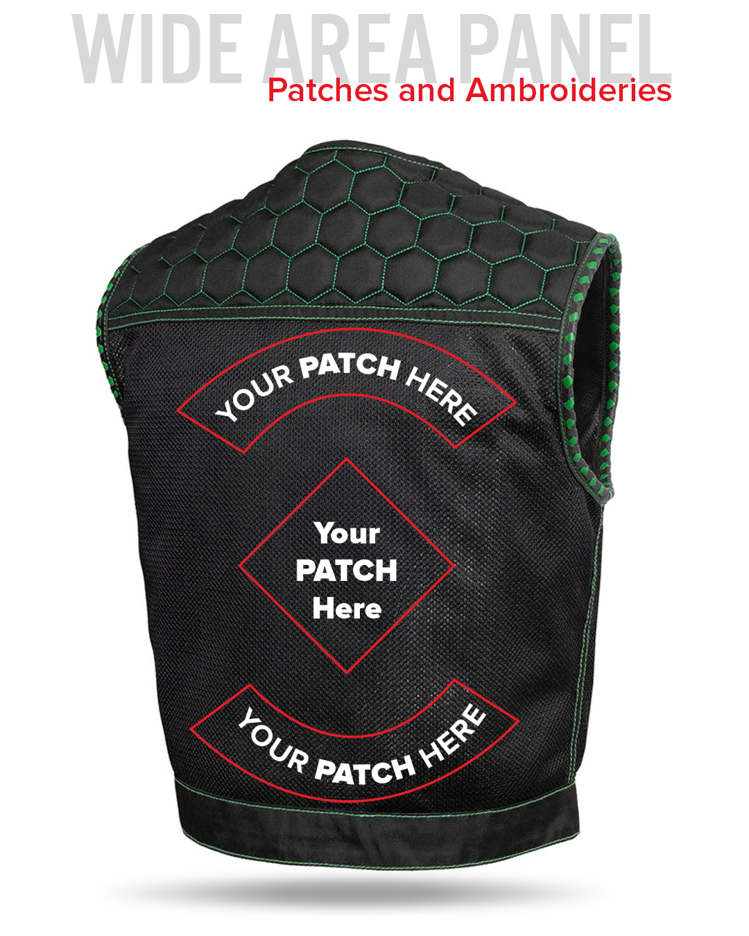 Lowside Hornet Moto Mesh Men's Club Style Vest