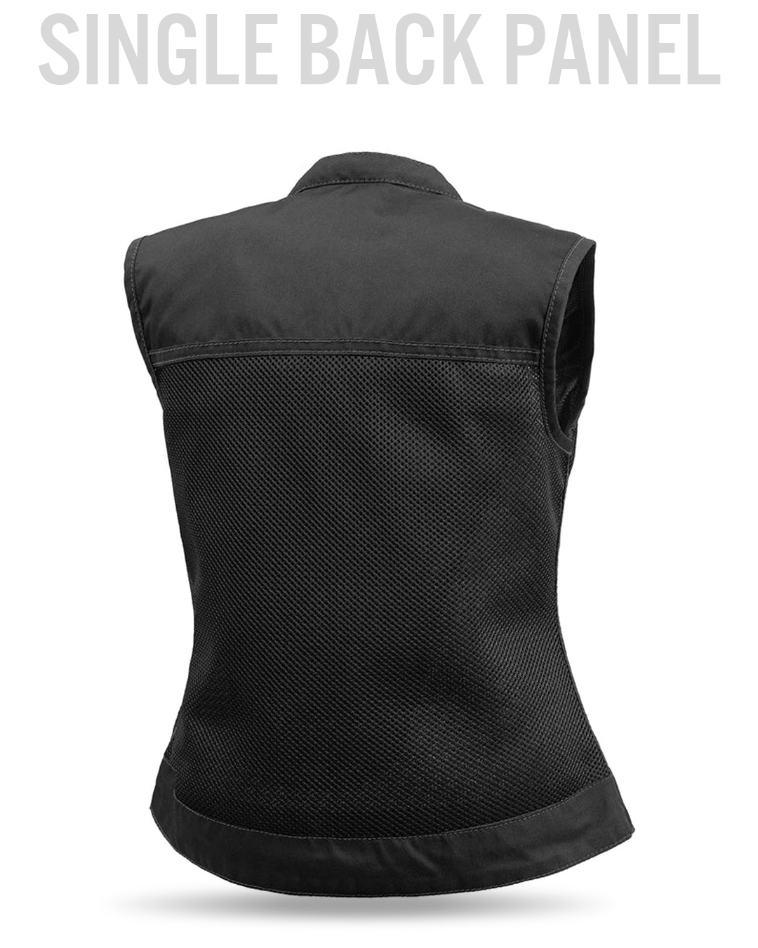 Jessica - Women's Club Style Leather Vest (Limited Edition)