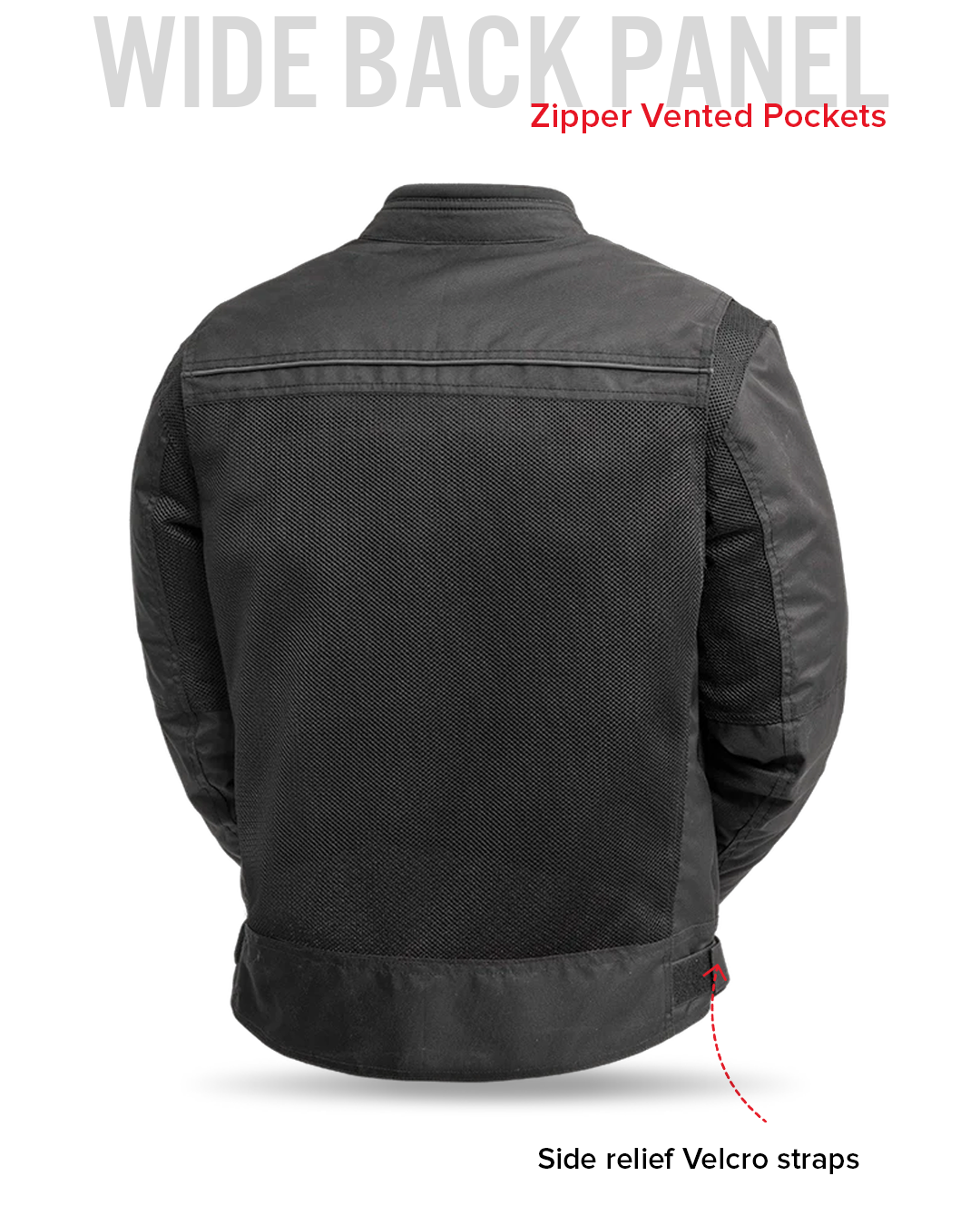 Men's Textile Motorcycle Jackets - Lightweight & protective