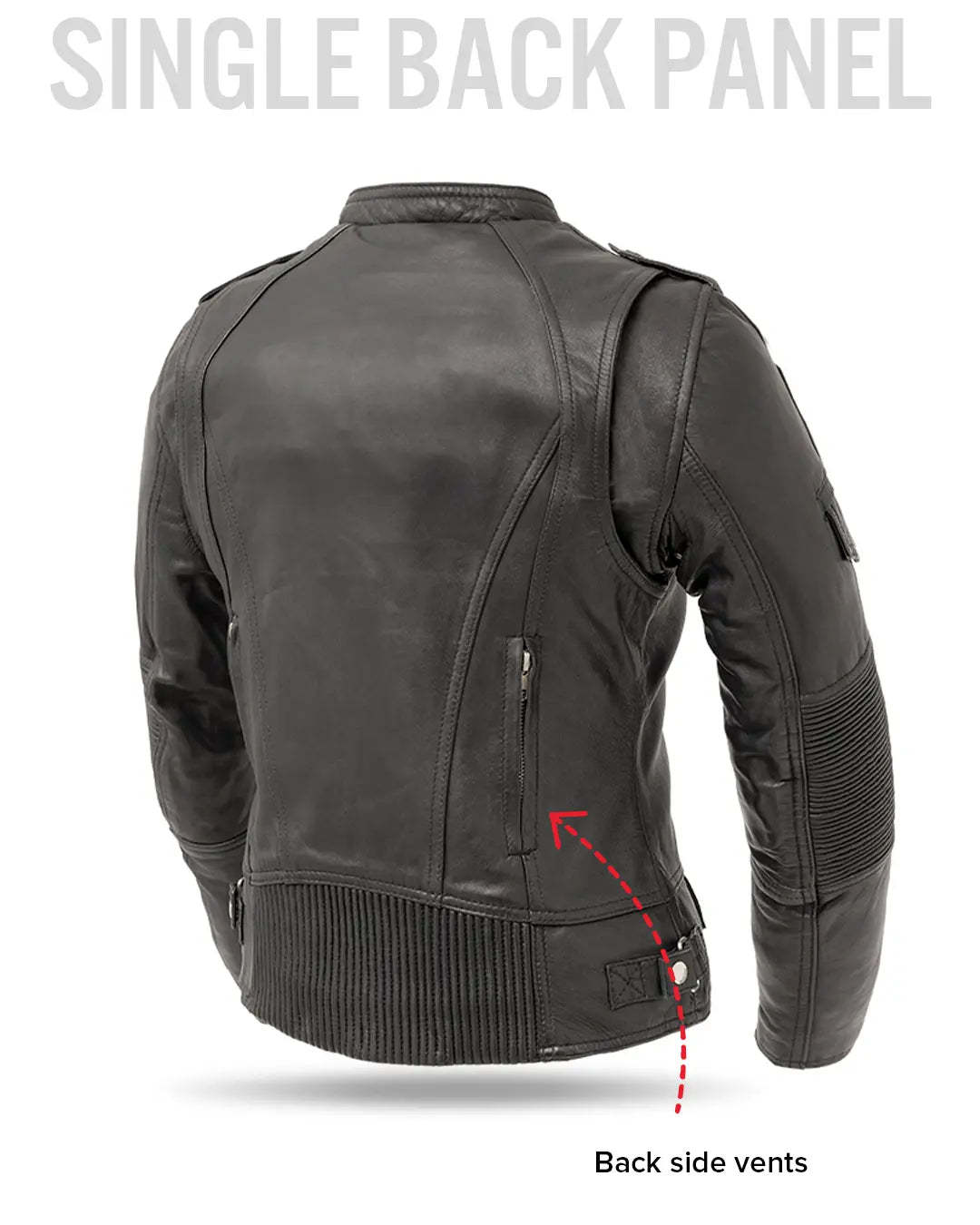 Tantrum Motorcycle Leather Jacket – First MFG Co