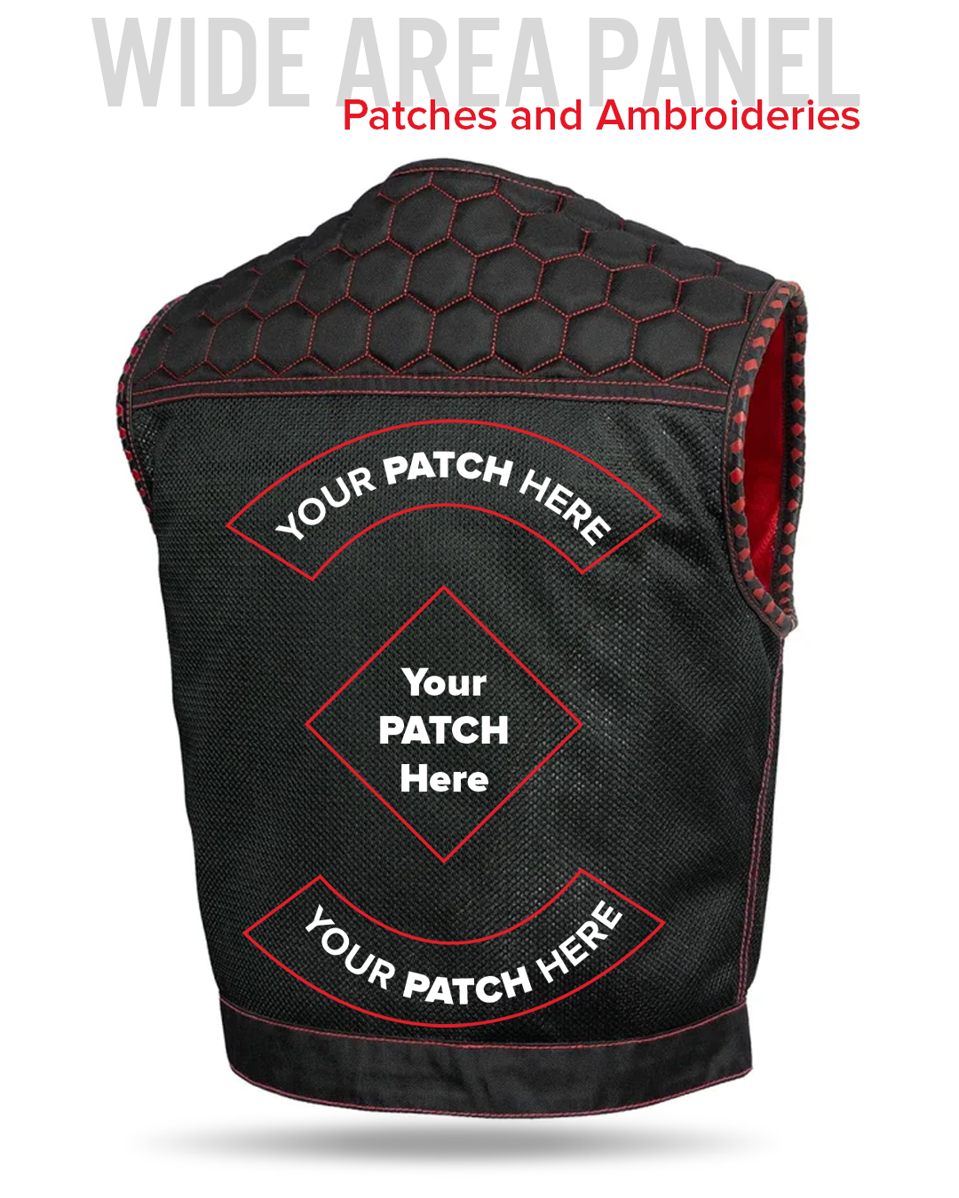 Lowside Hornet Moto Mesh Men's Club Style Vest