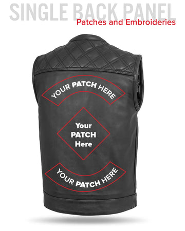 FMCo Men's Signature Leather Vest – First MFG Co