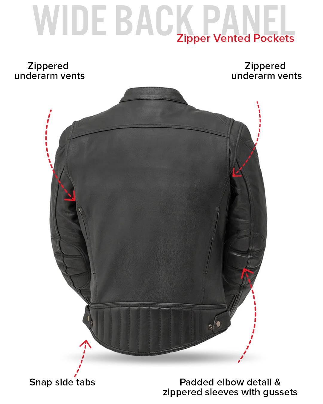 Top Performer Men's Motorcycle Leather Jacket