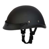 Novelty Eagle W/ Snaps- Dull Black NOVELTY EAGLE Daytona Helmets