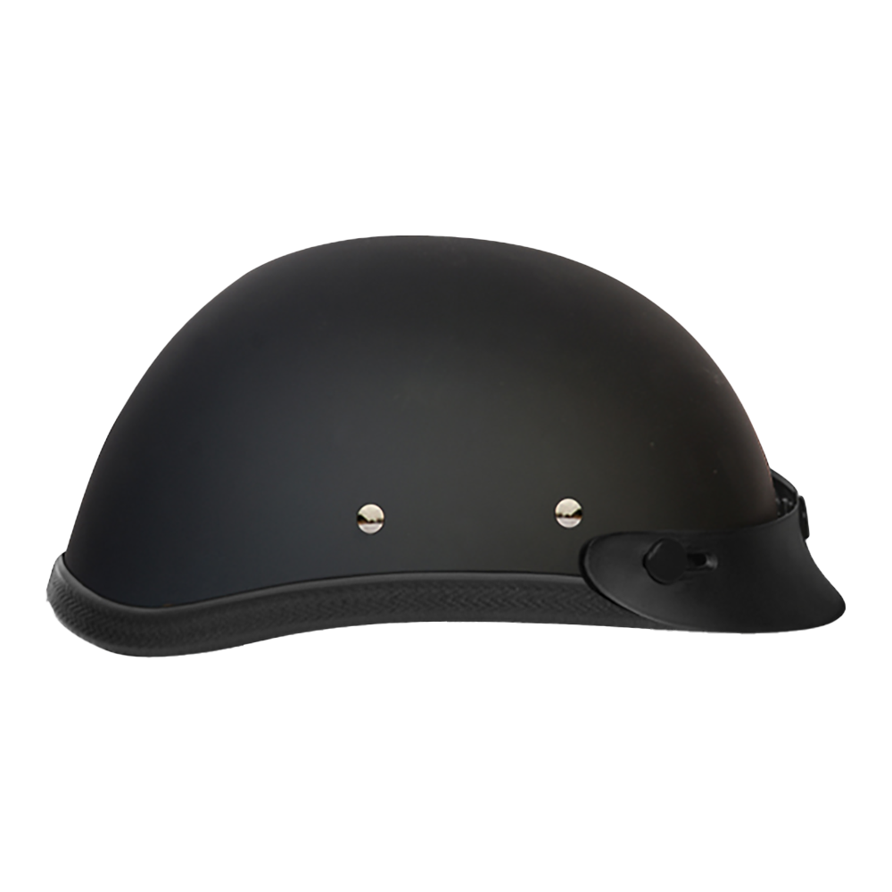 Novelty Eagle W/ Snaps- Dull Black NOVELTY EAGLE Daytona Helmets