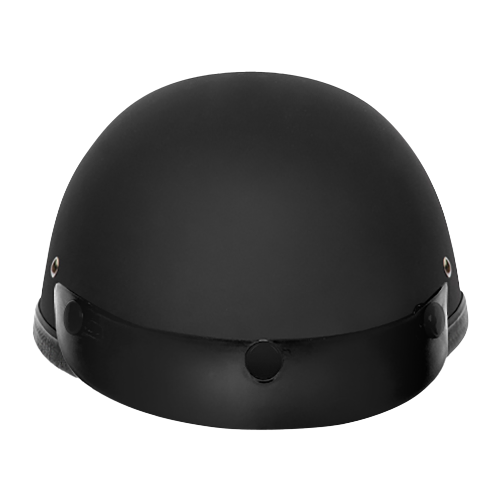 Novelty Eagle W/ Snaps- Dull Black NOVELTY EAGLE Daytona Helmets