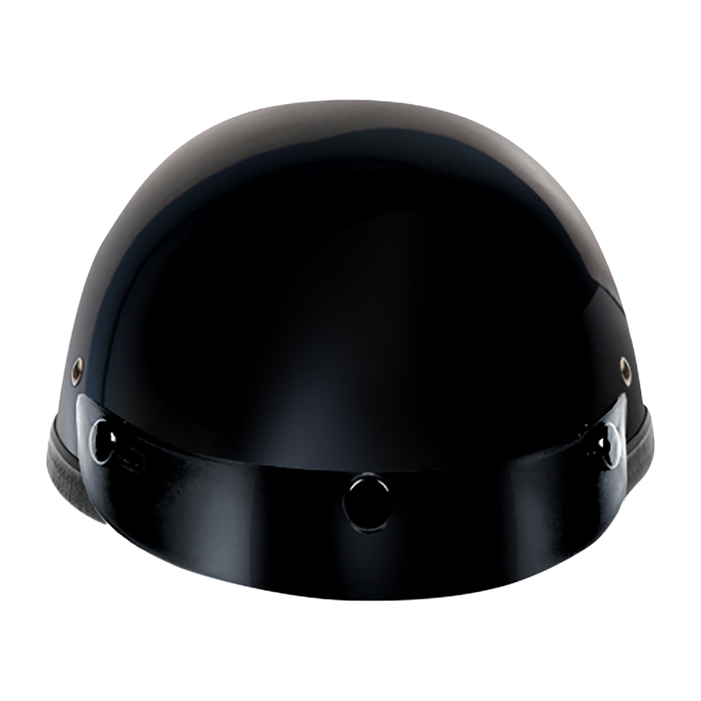 Novelty Eagle W/ Snaps- Hi-Gloss Black NOVELTY EAGLE Daytona Helmets