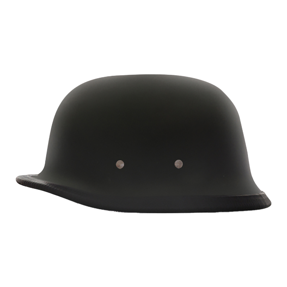 Novelty German- Dull Black NOVELTY GERMAN Daytona Helmets