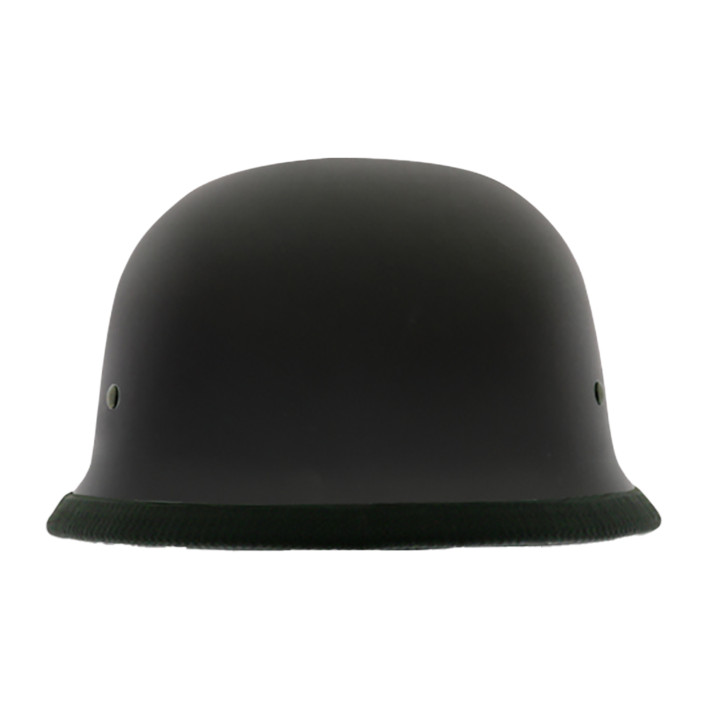 Novelty German- Dull Black NOVELTY GERMAN Daytona Helmets