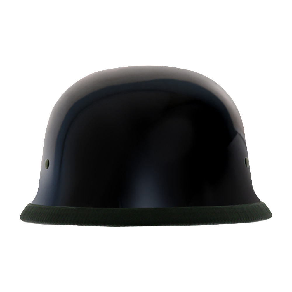 Novelty German- Hi-Gloss Black NOVELTY GERMAN Daytona Helmets