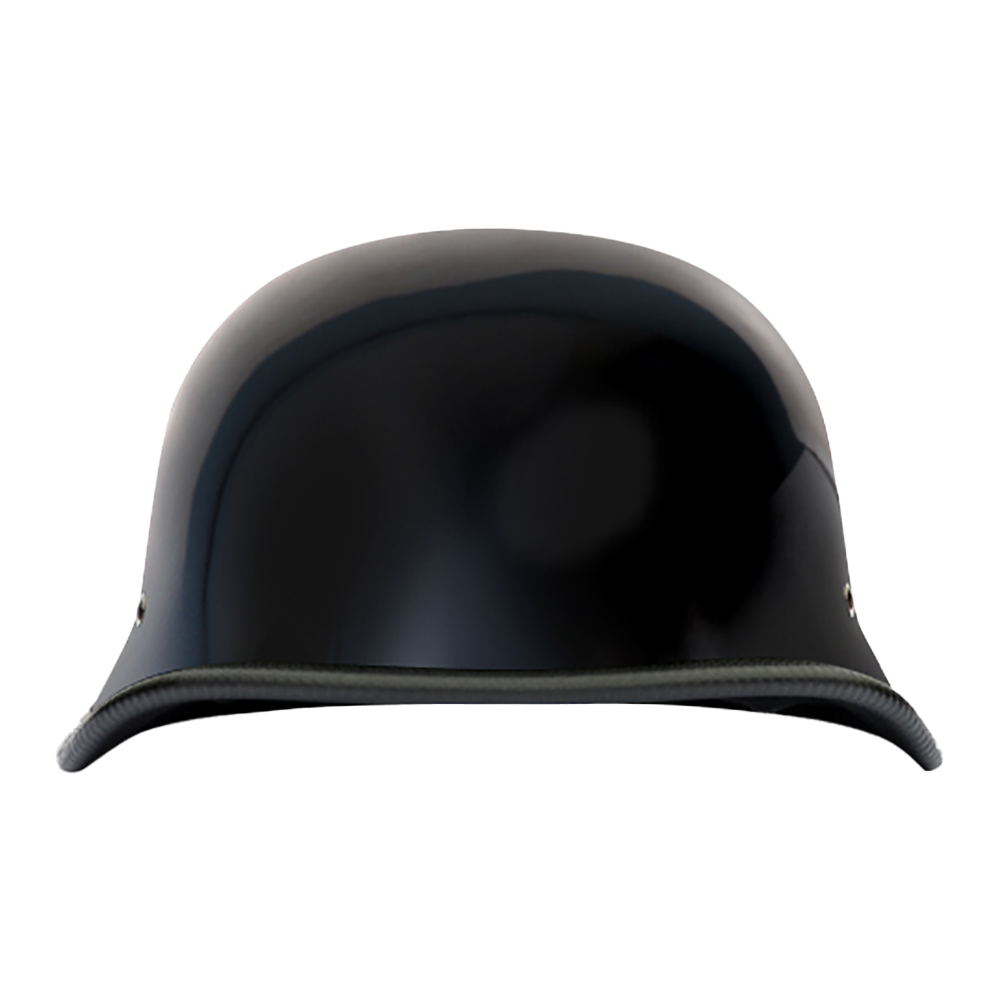 Novelty Big German- Hi-Gloss Black NOVELTY BIG GERMAN Daytona Helmets