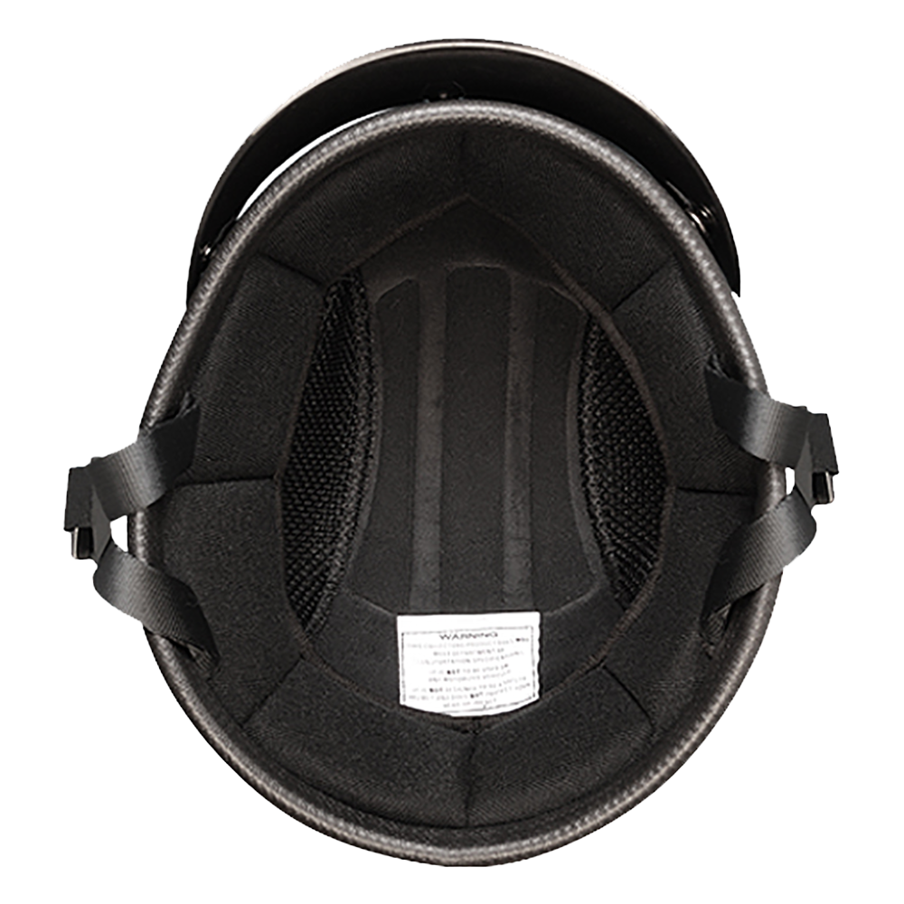 Novelty Smokey W/ Snaps- Dull Black NOVELTY SMOKEY Daytona Helmets