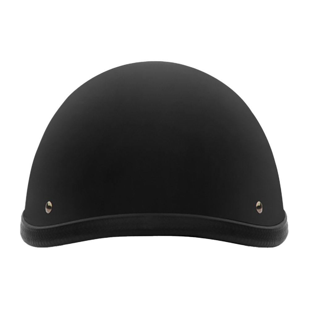 Novelty Smokey W/O Snaps- Dull Black NOVELTY SMOKEY Daytona Helmets