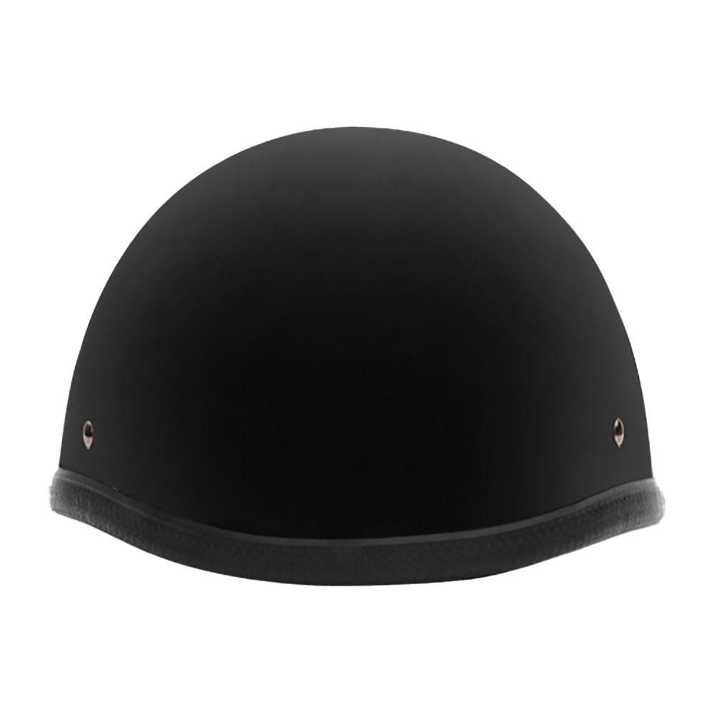 Novelty Smokey W/O Snaps- Dull Black NOVELTY SMOKEY Daytona Helmets
