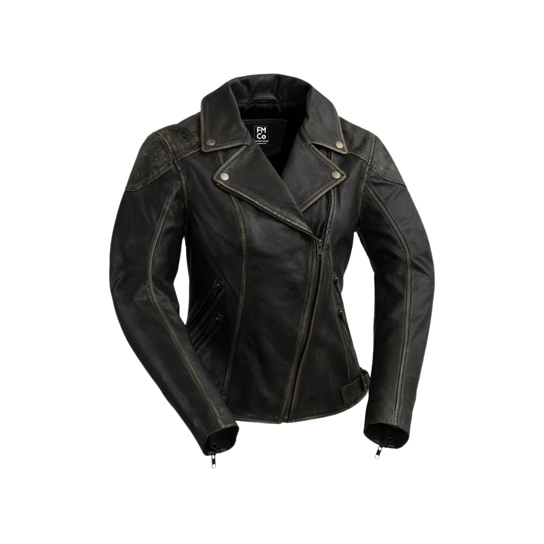 Stephanie Womens Leather Jacket Women's Leather Jacket FMCo   