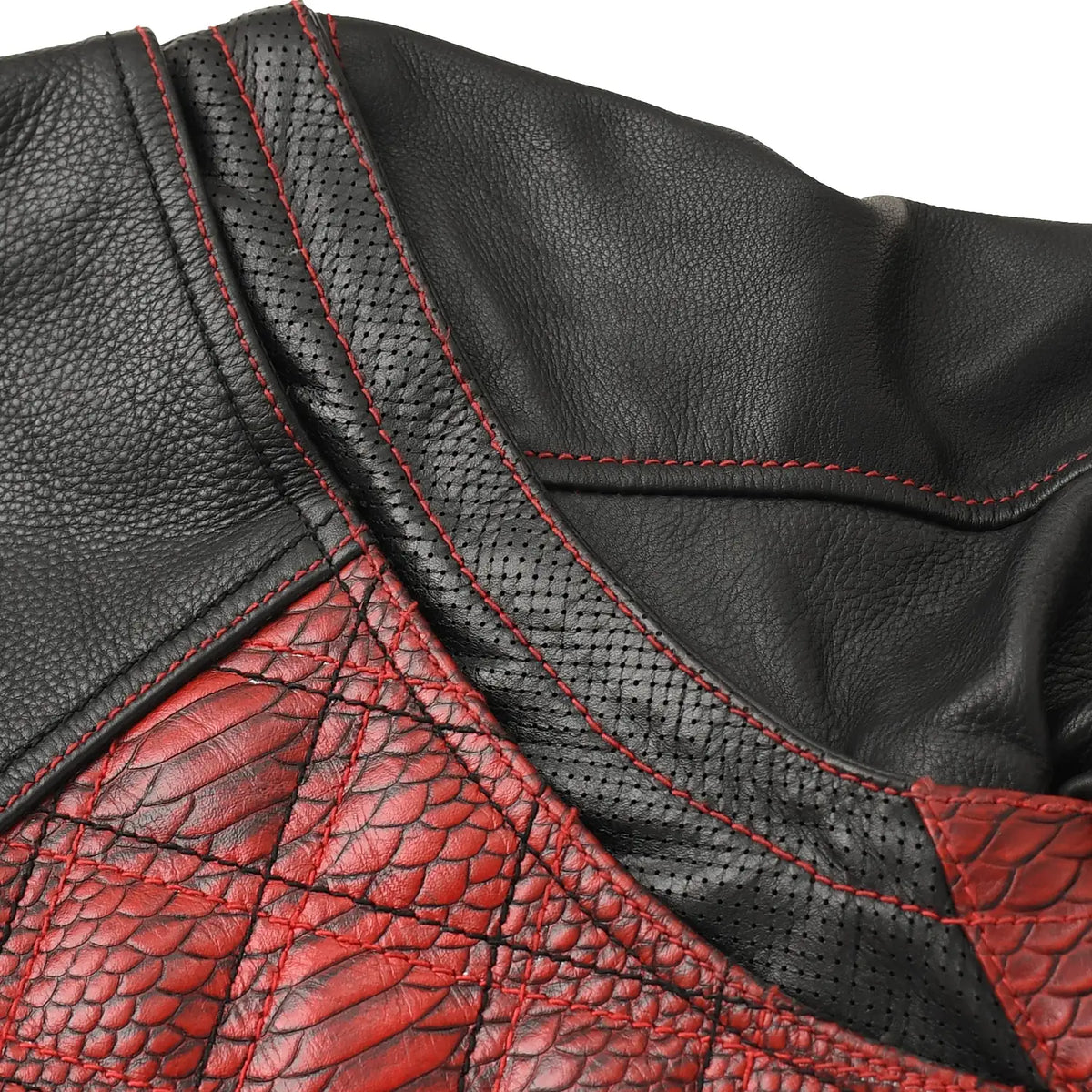Redstrike Men’s Motorcycle Leather Jacket Men's Leather Jacket Jackets
