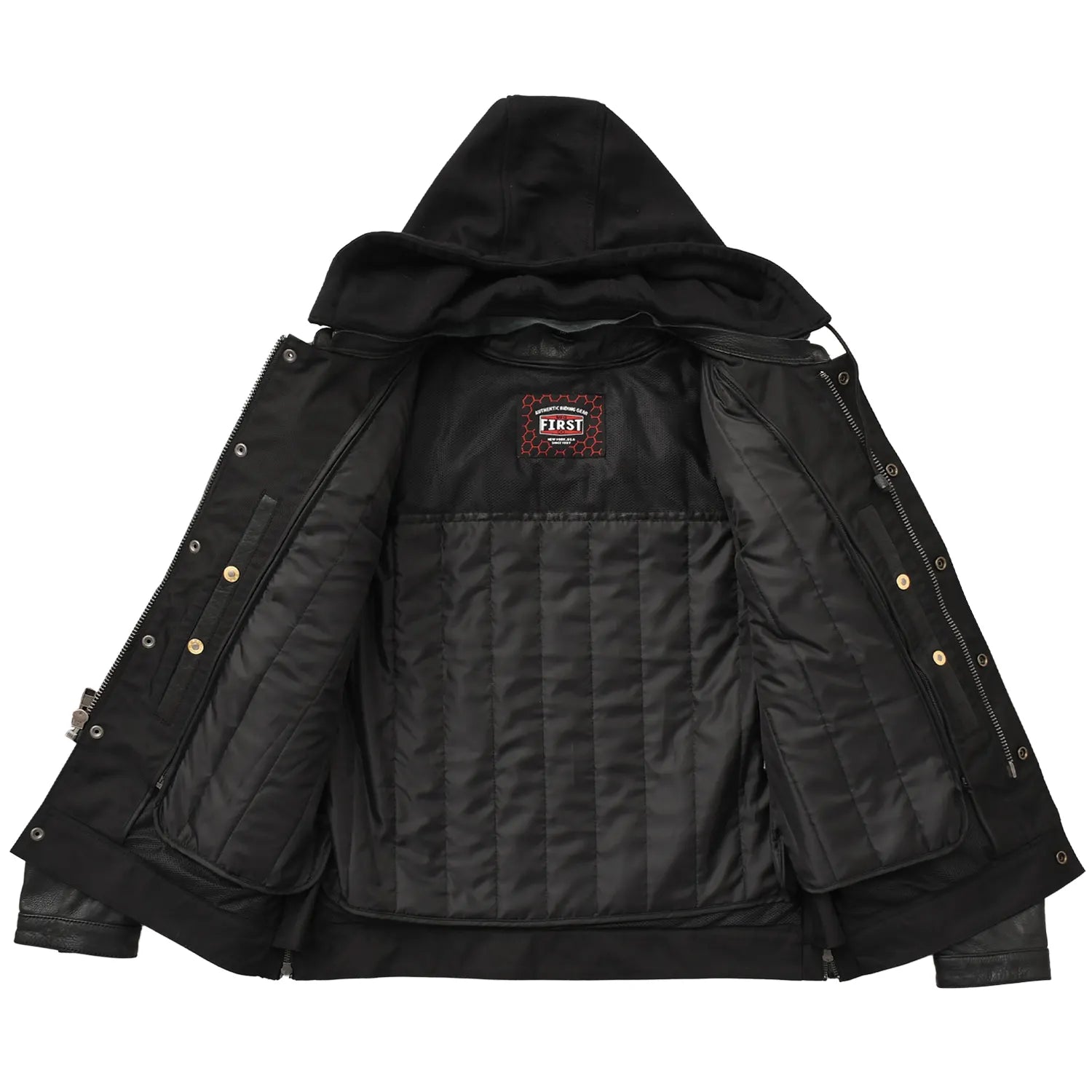 Nightstrike Men’s Motorcycle Leather Jacket Men's Leather Jacket Jackets