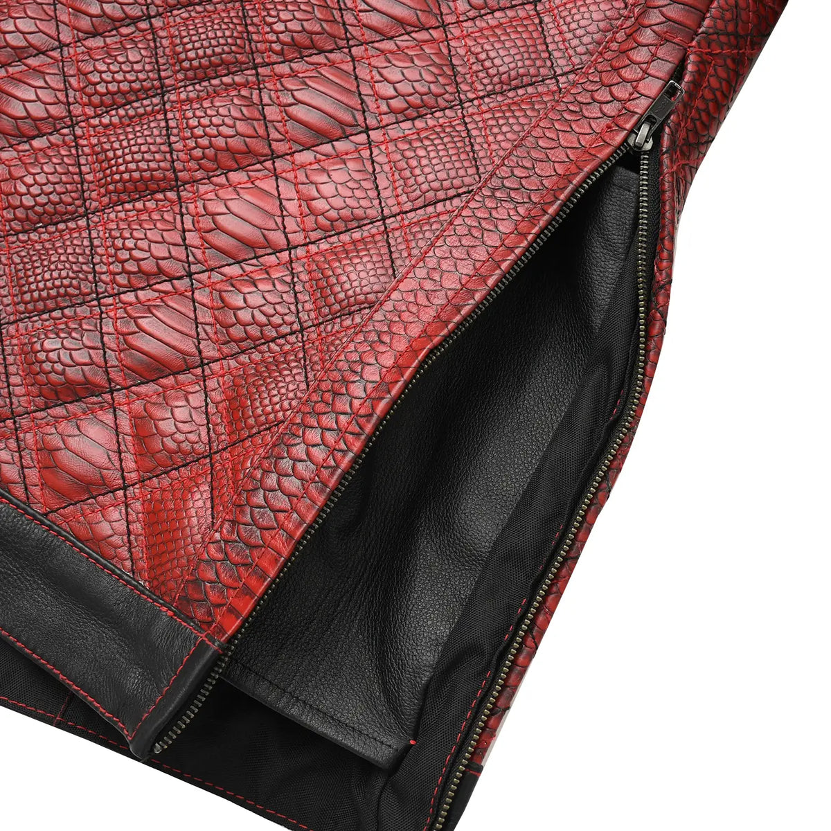 Redstrike Men’s Motorcycle Leather Jacket Men's Leather Jacket Jackets
